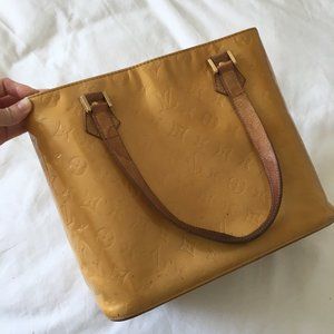 Authentic Louis Vuitton Vernis Houston Bag